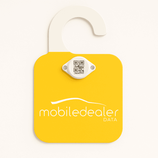 MDD reusable yellow tracking placard