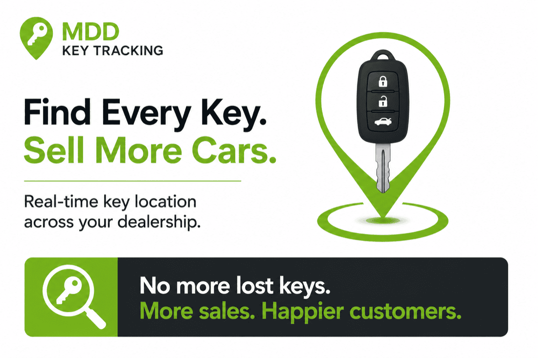 MDD Key Tracking — find every key, sell more cars: real-time key location across the dealership