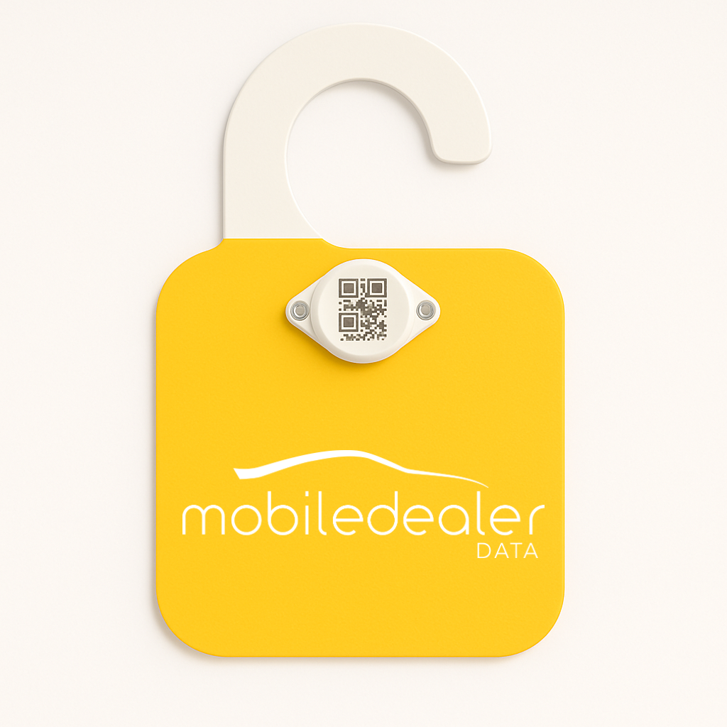 MDD reusable yellow tracking placard